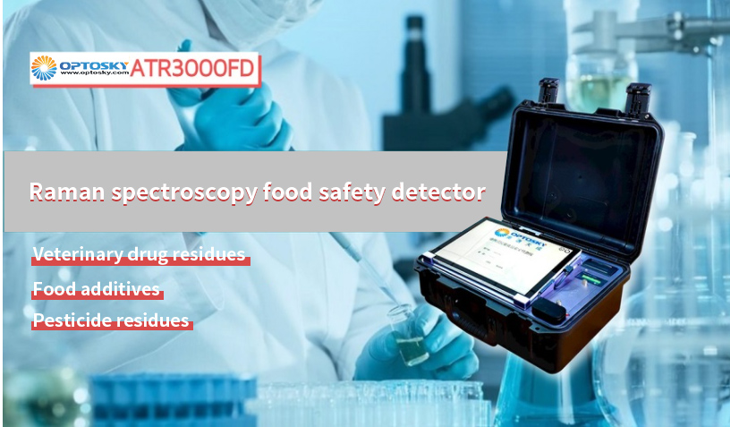 How does Raman spectroscopy accurately detect food safety?